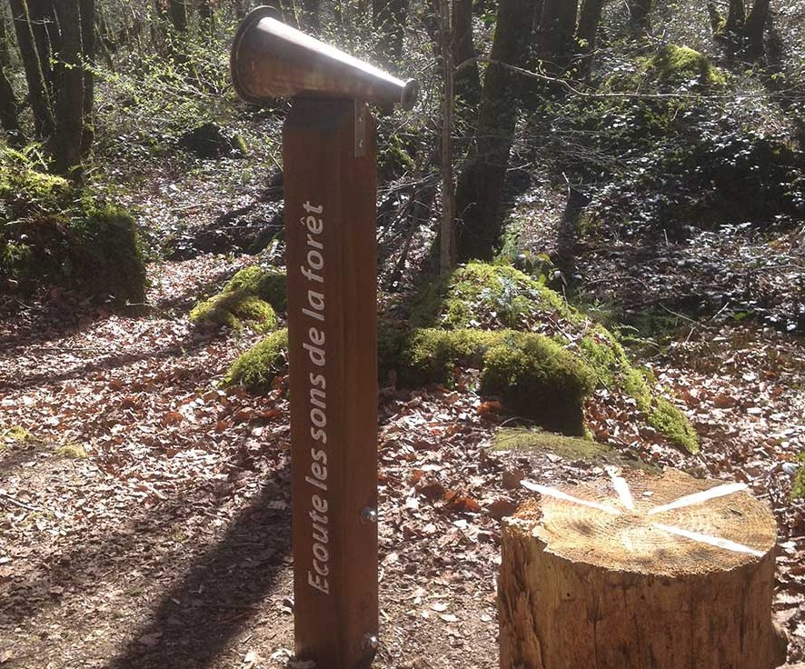 Aménagement paysager de la partie basse de la citadelle de Rodemack