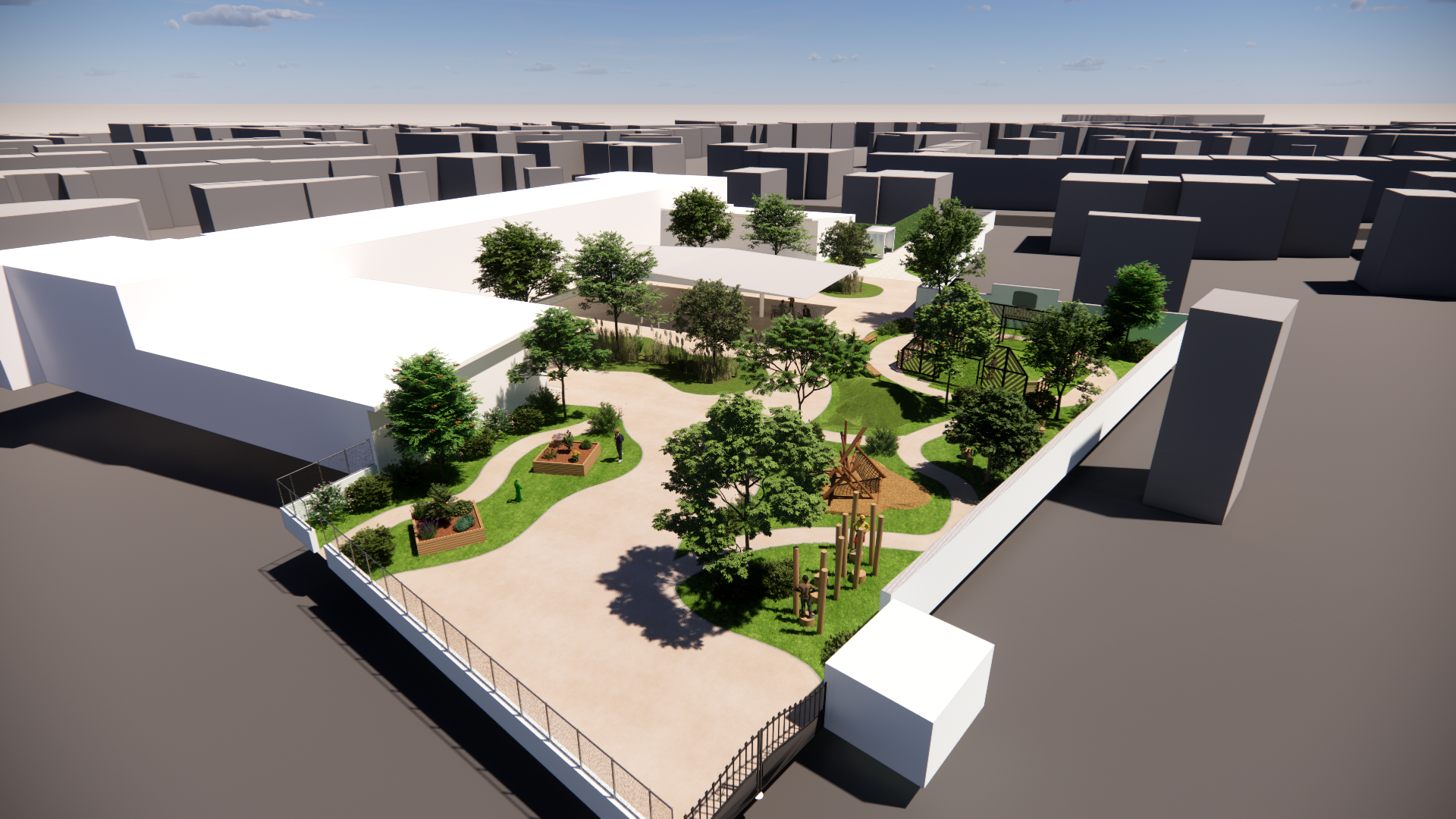 École bulle nature, École Alexander Fleming