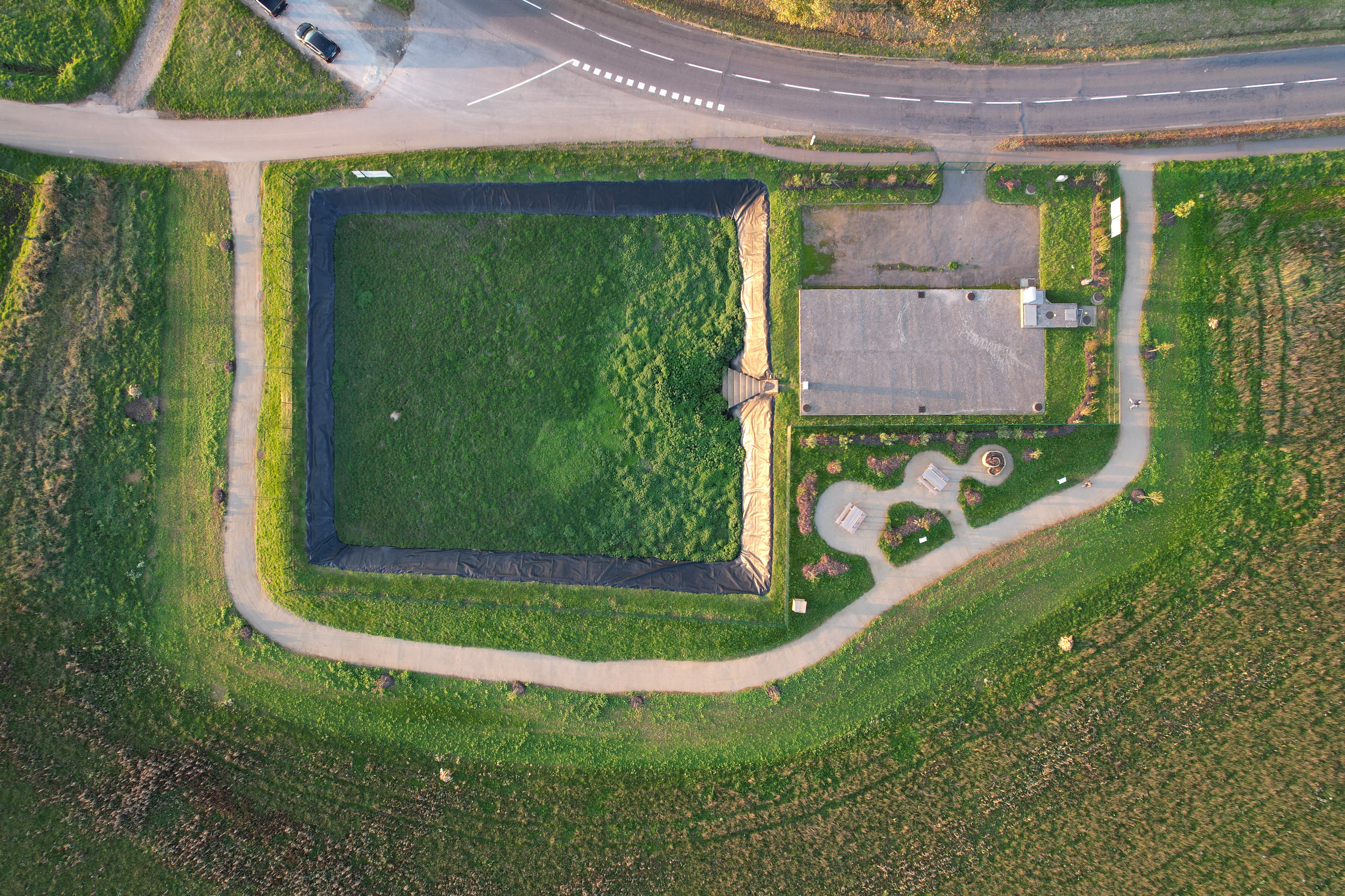 Aménagement paysager du site d'assainissement SUEZ